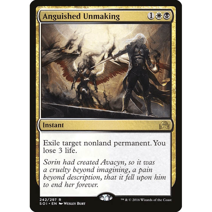 Anguished Unmaking | Español | EX | SOI 1