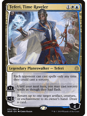Teferi, Time Raveler (foil) | Español | NM | WAR