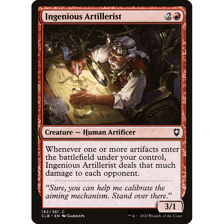 Ingenious Artillerist | Español | NM | CLB 1