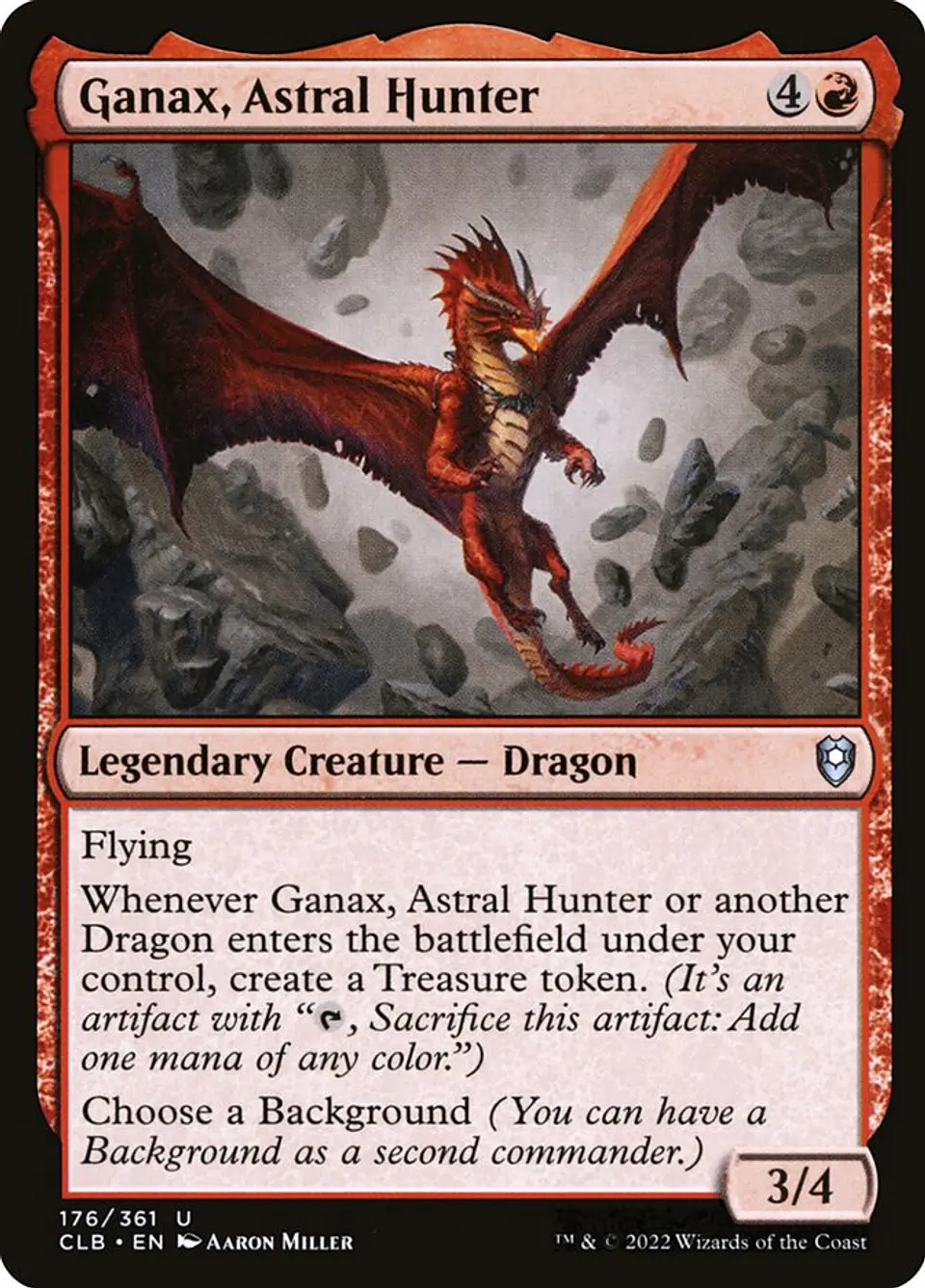 Ganax, Astral Hunter | Español | NM | CLB 1