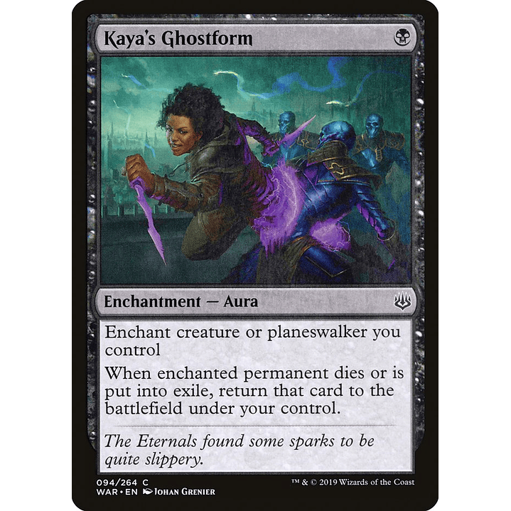 Kaya's Ghostform | Español | NM | WAR 1
