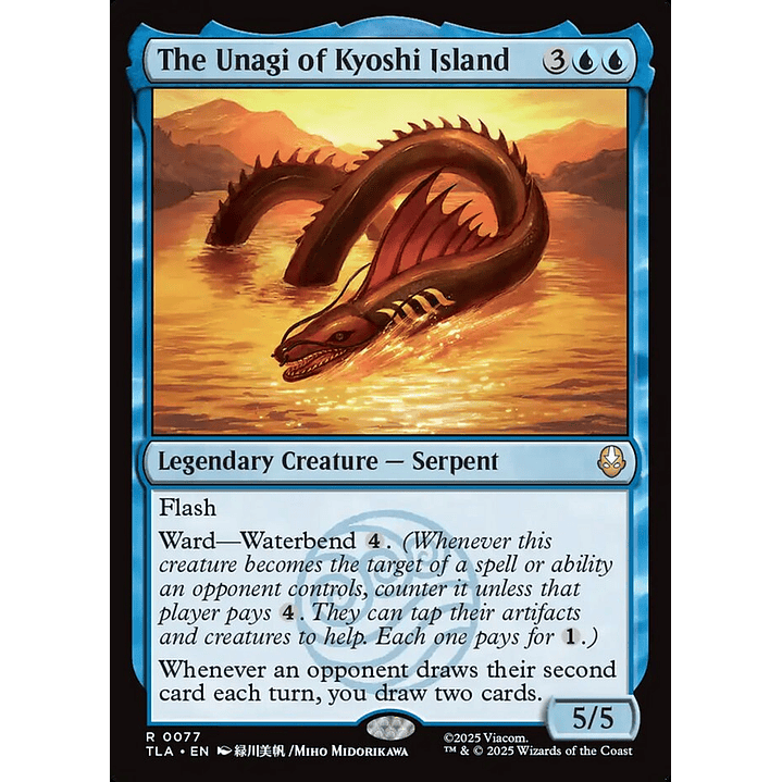 The Unagi of Kyoshi Island | Español | NM | TLA 1