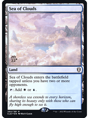 Sea of Clouds (Launch foil) | Español | NM | PCLB