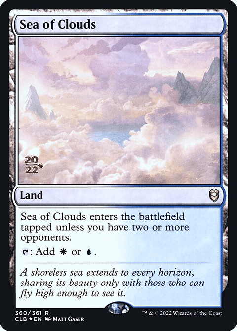 Sea of Clouds (Launch foil) | Español | NM | PCLB