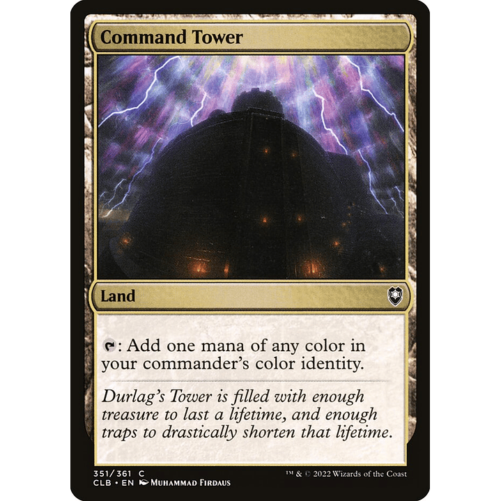 Command Tower | Español | NM | CLB 1