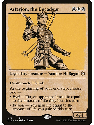 Astarion, the Decadent (Showcase foil) | Español | NM | CLB