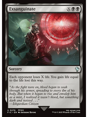 Exsanguinate (Surge) | Inglés | EX | FIC