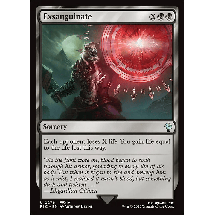 Exsanguinate (Surge) | Inglés | EX | FIC 1