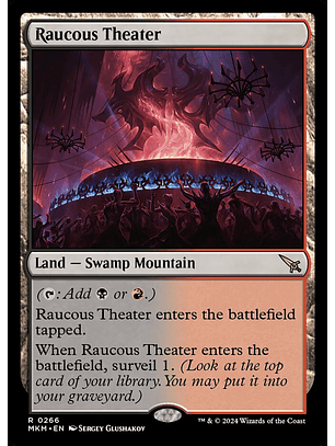 Raucous Theater | Inglés | EX | MKM