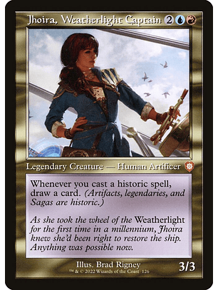 Jhoira, Weatherlight Captain (Retro Frame) | Inglés | EX | BRC