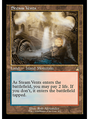 Steam Vents (Retro Frame) | Inglés | NM | RVR