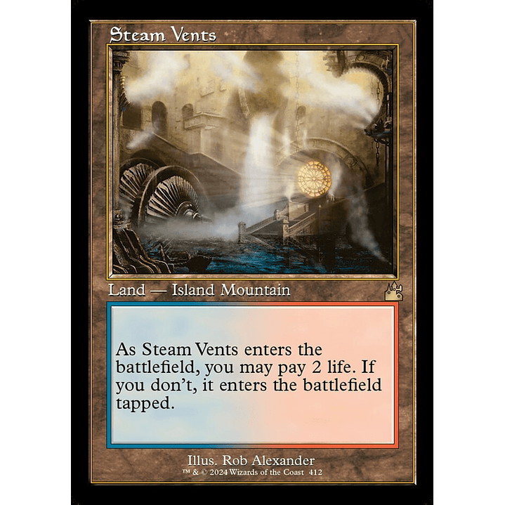 Steam Vents (Retro Frame) | Inglés | NM | RVR 1
