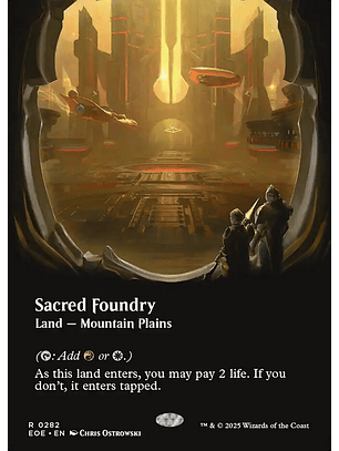 Sacred Foundry (Showcase) | Inglés | NM | EOE