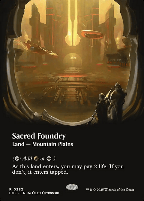 Sacred Foundry (Showcase) | Inglés | NM | EOE