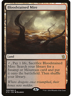 Bloodstained Mire | Inglés | NM | KTK