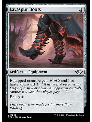 Lavaspur Boots | Inglés | NM | OTJ