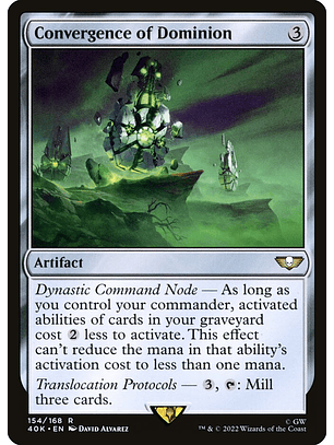 Convergence of Dominion | Inglés | NM | 40K