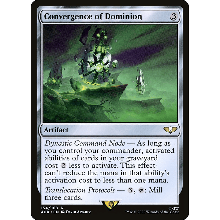 Convergence of Dominion | Inglés | NM | 40K 1