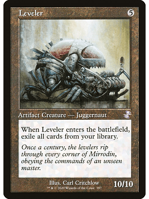 Leveler (Retro Frame) | Inglés | NM | TSR