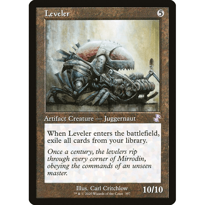 Leveler (Retro Frame) | Inglés | NM | TSR 1