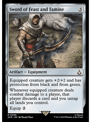Sword of Feast and Famine (foil) | Inglés | NM | ACR