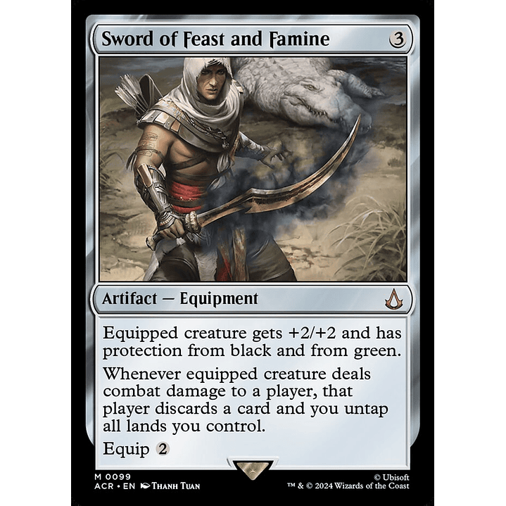 Sword of Feast and Famine (foil) | Inglés | NM | ACR 1