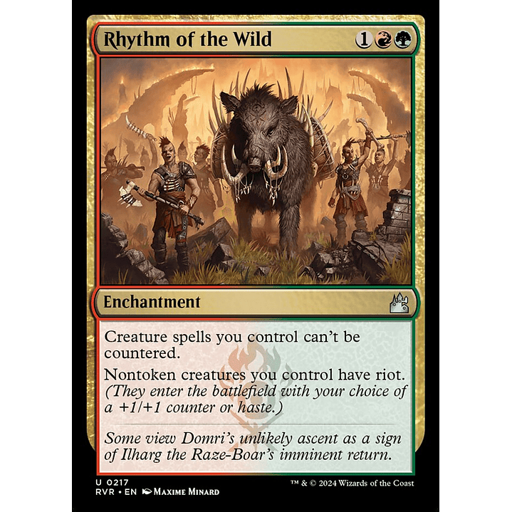 Rhythm of the Wild | Inglés | NM | RVR 1