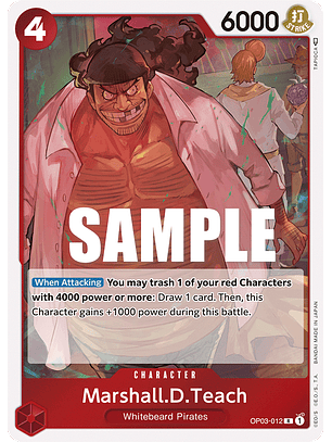 Marshall.D.Teach  [OP03-012]