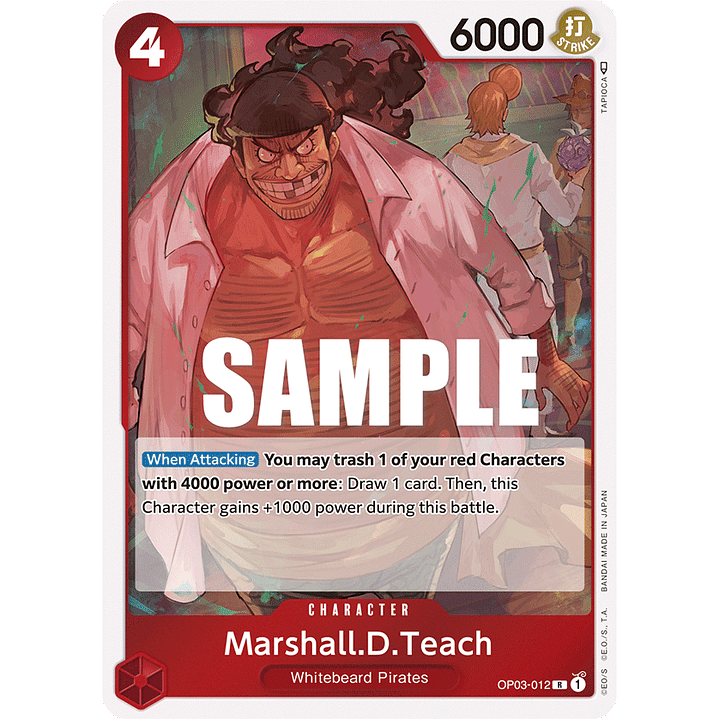 Marshall.D.Teach  [OP03-012] 1