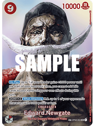 Edward.Newgate (SP)  [OP02-004]