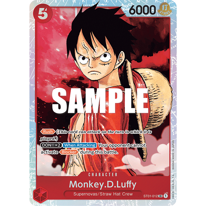 Monkey.D.Luffy (012) (Alternate Art)  [ST01-012] 1