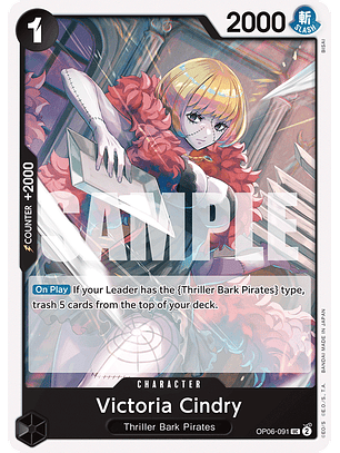 Victoria Cindry (Full Art)  [OP06-091]