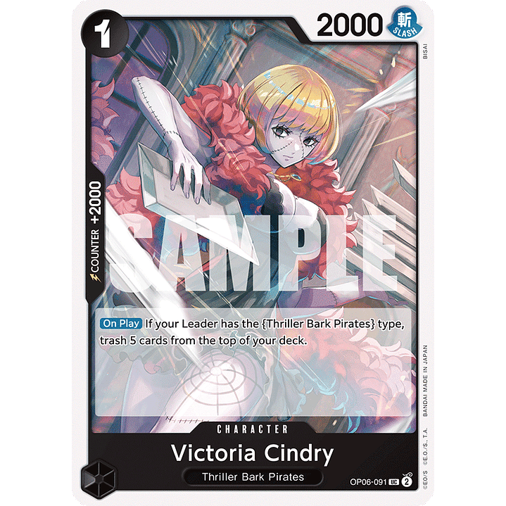 Victoria Cindry (Full Art)  [OP06-091] 1