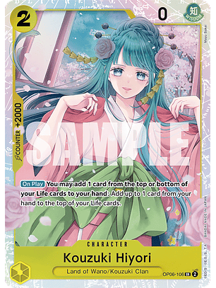 Kouzuki Hiyori  [OP06-106]