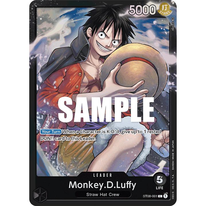 Monkey.D.Luffy (001)  [ST08-001] 1