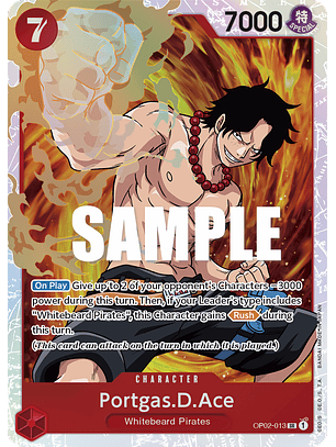 Portgas.D.Ace (004)  [OP02-013]