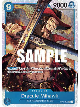 Dracule Mihawk  [OP01-070]