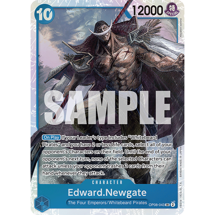 Edward.Newgate  [OP08-043] 1