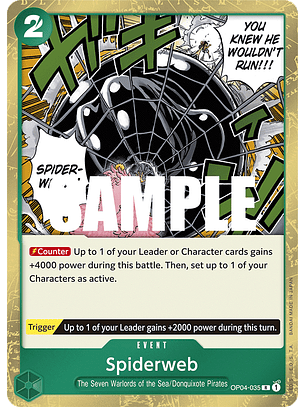 Spiderweb (Judge Pack Vol. 3)  [OP04-035]