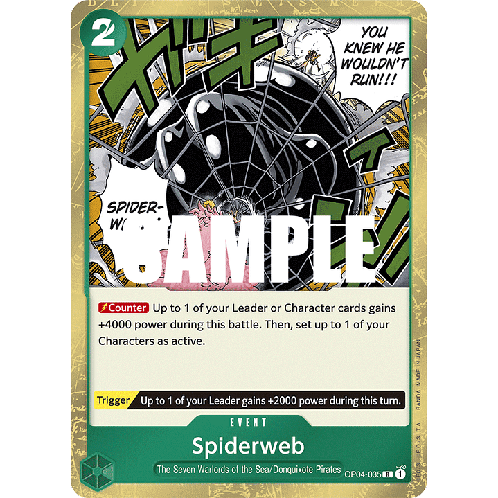 Spiderweb (Judge Pack Vol. 3)  [OP04-035] 1