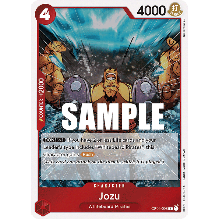 Jozu  [OP02-008] 1