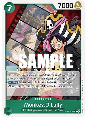 Monkey.D.Luffy (041)  [OP02-041]