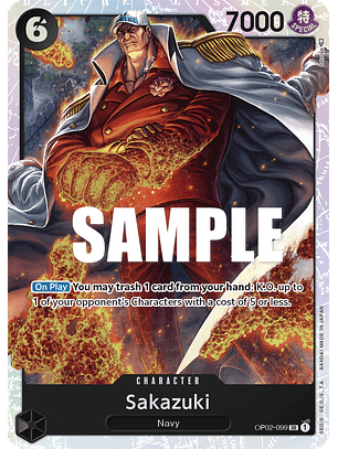 Sakazuki (Reprint)  [OP02-099]