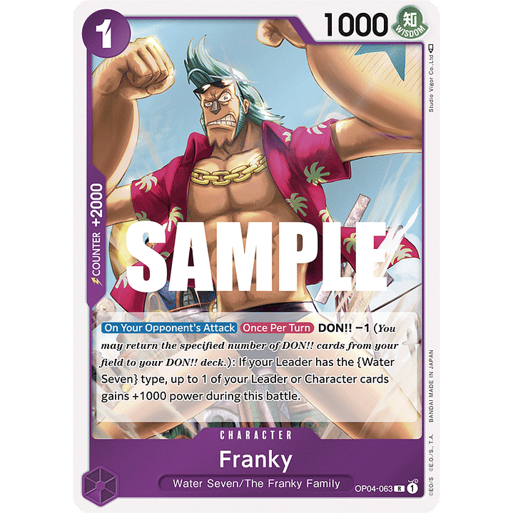 Franky  [OP04-063] 1