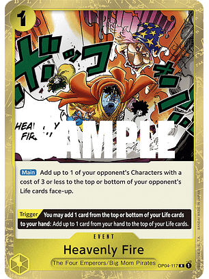 Heavenly Fire  [OP04-117]