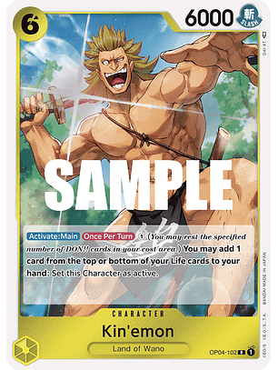 Kin'emon  [OP04-102]