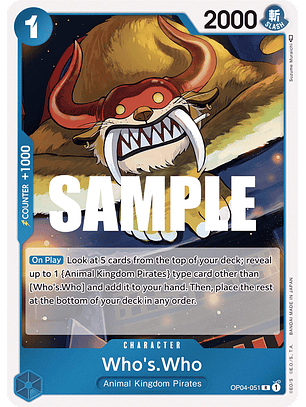 Who's.Who  [OP04-051]