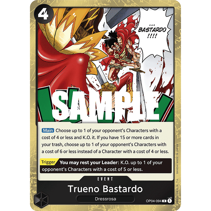 Trueno Bastardo  [OP04-094] 1
