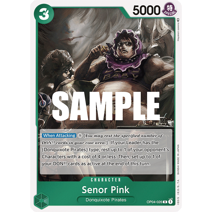 Senor Pink  [OP04-026] 1