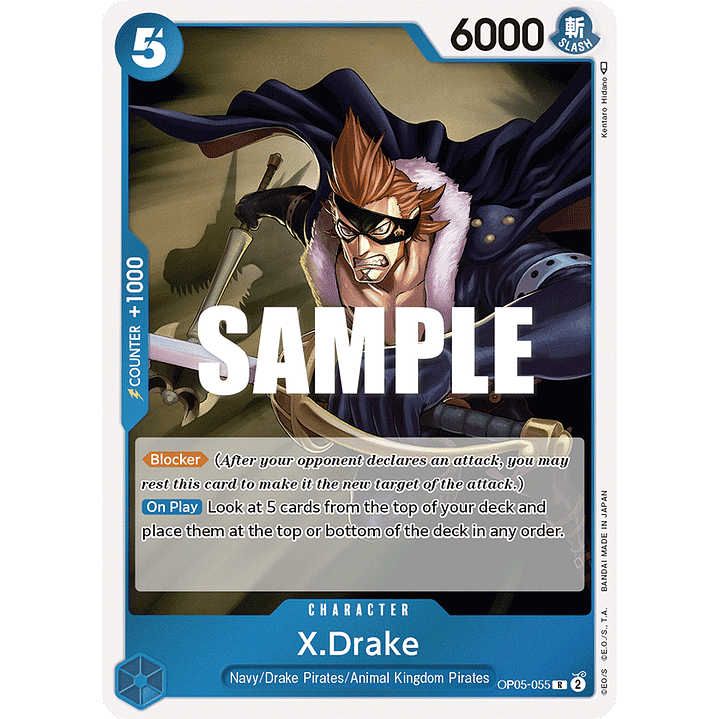 X.Drake  [OP05-055] 1
